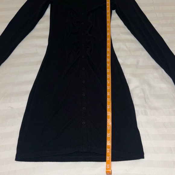 Abercrombie Ribbed Knit Shirt Dress - Tall - Picture 9 of 9